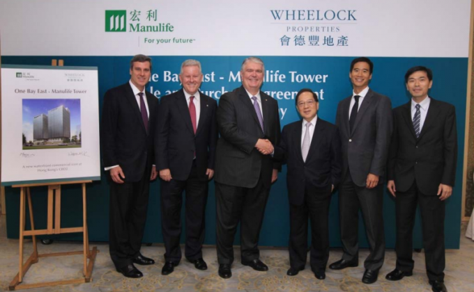 One Bay East – West Tower will be named as Manulife Tower.